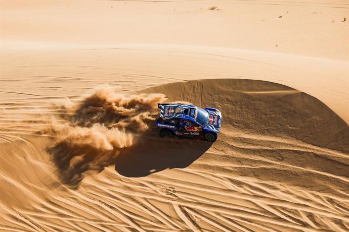 227 ROMA Nani (esp), HARO BRAVO Alex (esp), Ford M-Sport, Ford, Ultimate, FIA W2RC, ação durante a Etapa 8 do Dakar 2026, em 12 de janeiro de 2026, em Wadi Ad-Dawasir, Arábia Saudita - Foto Florent Gooden / DPPI