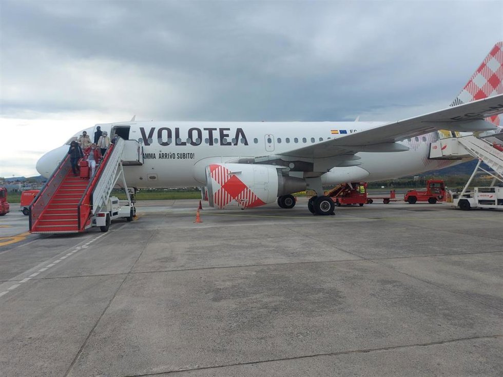 Archivo - El aeropuerto de San Sebastián