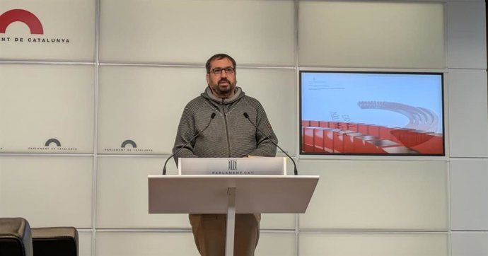 El diputado de la CUP en el Parlament Dani Cornellà