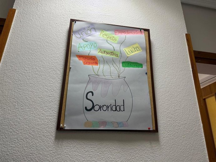 Un mensaje de sororidad para las mujeres víctimas de violencia en el ámbito familiar o de pareja.
