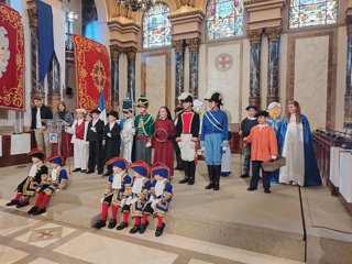 Presentación de la Tamborrada infantil de San Sebastián 2026.