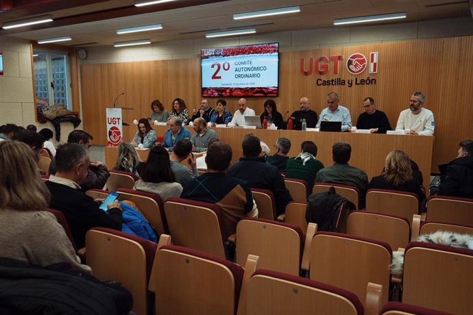 Celebración del Comité Autonómico de UGT Castilla y León.