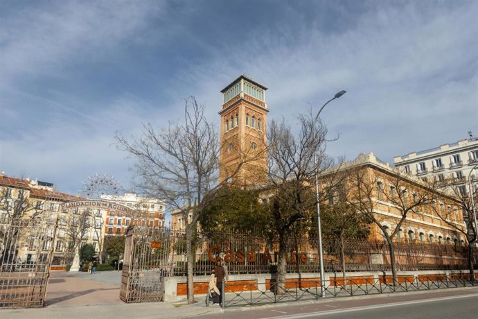 Exterior de la Casa Árabe, a 10 de enero de 2026, en Madrid (España).