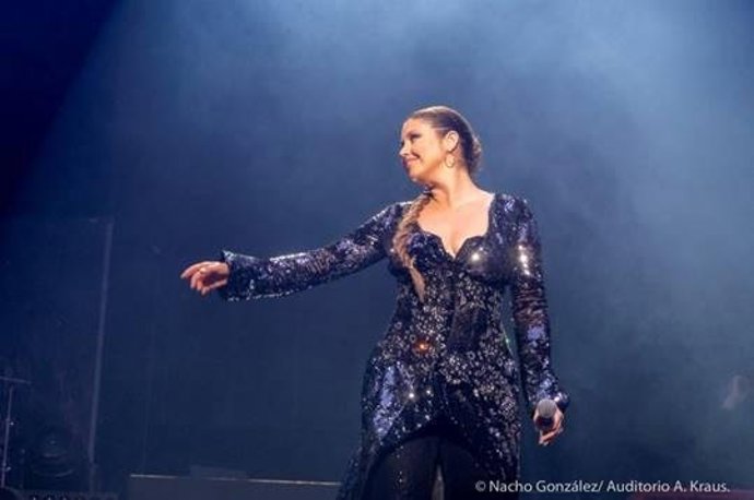 Archivo - La artista canaria Cristina Ramos