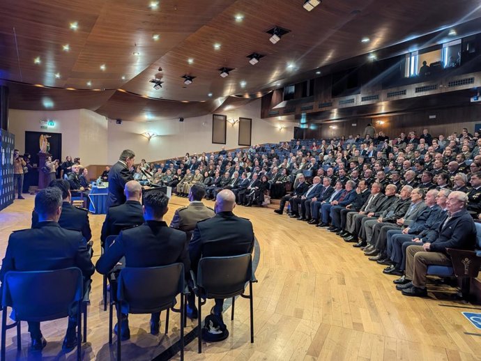 Conmemoración del aniversario de la Policía Nacional