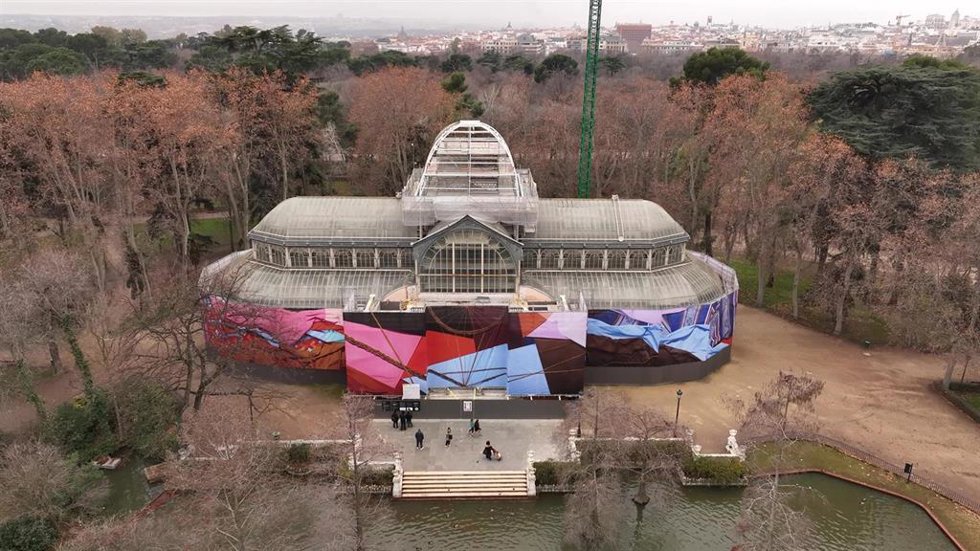 Andrea Canepa venda con 'Fardo' el Palacio de Cristal para representar los ritos funerarios de culturas precolombinas