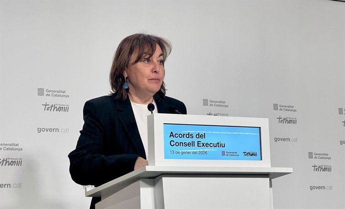 La consellera de Territori, Habitatge i Transició Ecològica i portaveu de la Generalitat, Sílvia Paneque