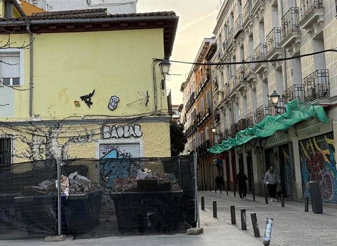 Exterior del antiguo restaurante senegalés Baobab en Lavapiés