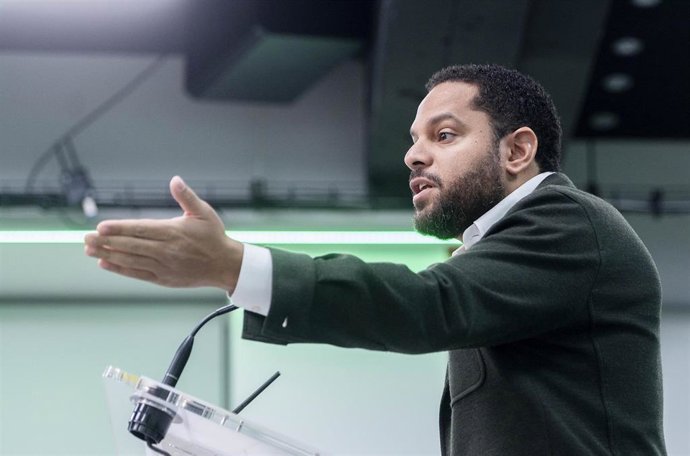 Archivo - El secretario general de Vox y líder del partido en Catalunya, Ignacio Garriga 