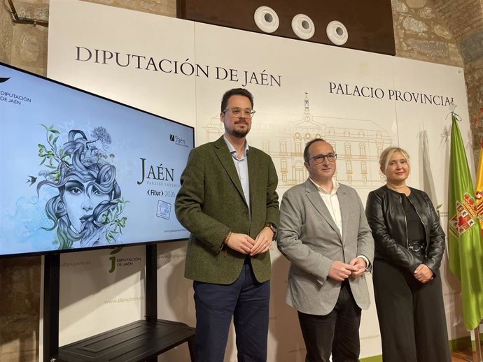 Presentación de la oferta de la provincia de Jaén en Fitur 2026.