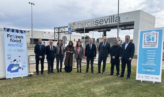 Presentación del Frozen Food Market 2026 en Sevilla.