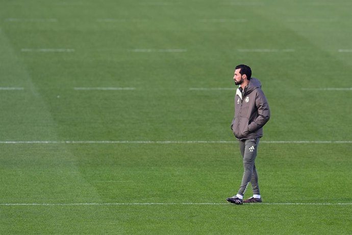 L'entrenador del Reial Madrid, Álvaro Arbeloa
