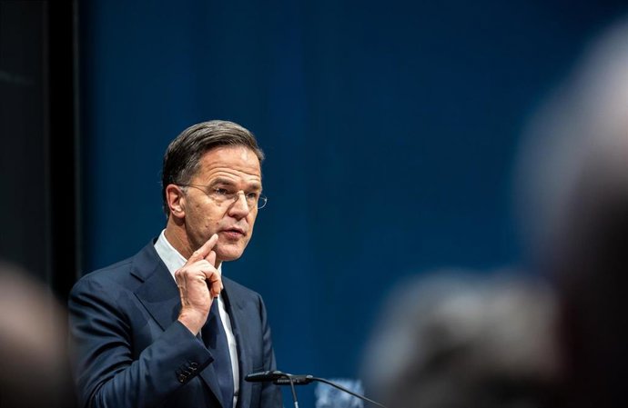 Archivo - 11 de diciembre de 2025, Berlín: Mark Rutte, secretario general de la OTAN, pronuncia un discurso de apertura por invitación de la Conferencia de Seguridad de Múnich en la sede de la Representación del Estado de Baviera. Foto: Michael Kappeler/d