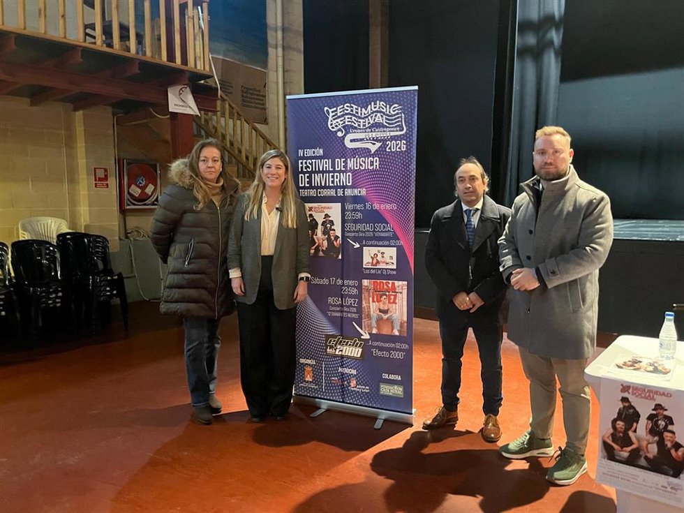 Presentación del Festival de Música de Invierno de Urones de Castroponce (Valladolid) Festimusic.