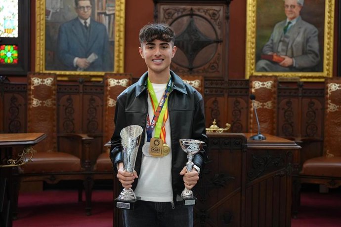 El patinador Mateus Vargas