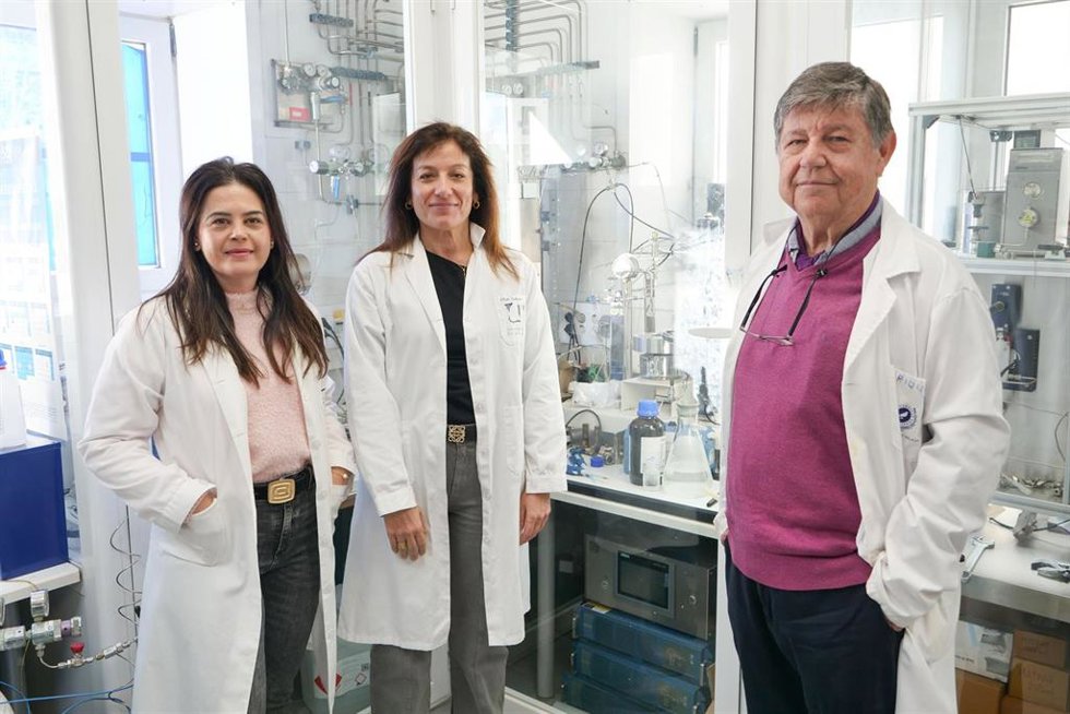 La catedrática Olga Guerrero Pérez y la profesora M. Cruz López Escalante, del Departamento de Ingeniería Química, son las científicas de la UMA coautoras de este trabajo junto al catedrático de la Facultad de Ciencias, Enrique Rodríguez Castellón.