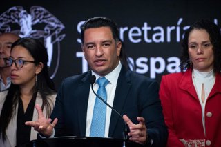 Archivo - Andrés Idárraga Franco, ministro de Justicia de Colombia.