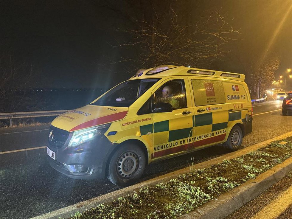 Una ambulancia del SUMMA112 de la Comunidad de Madrid