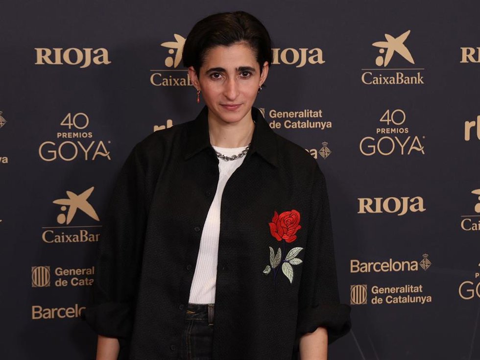La actriz Alba Flores durante la lectura de los nominados y nominadas a la 40 edición de los Premios Goya
