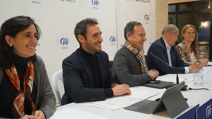 Reunión de la Junta Directiva del PP de Sevilla