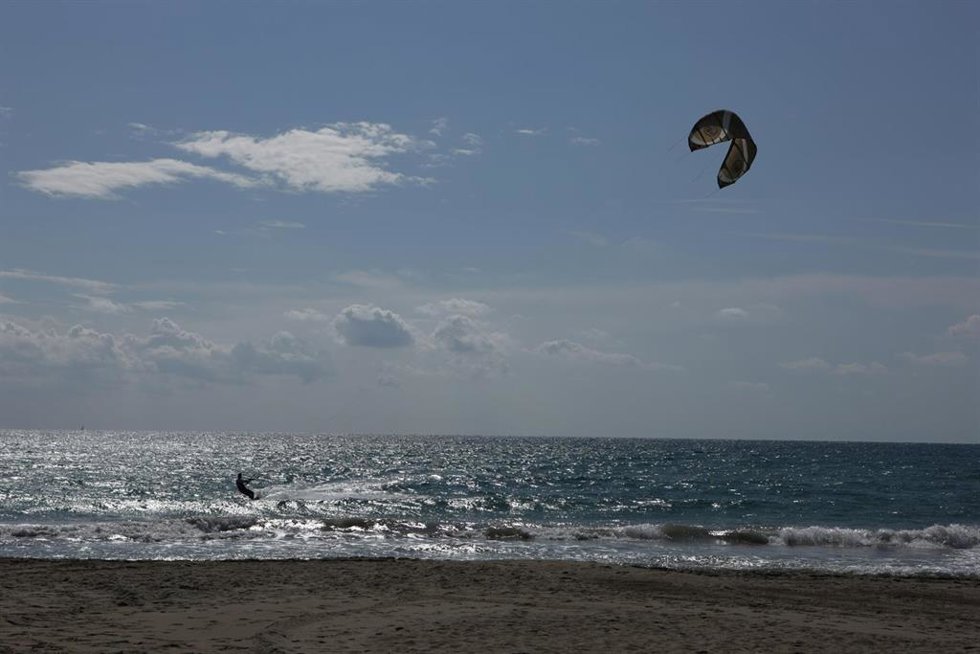 Archivo - Playa de Calafell (Tarragona).