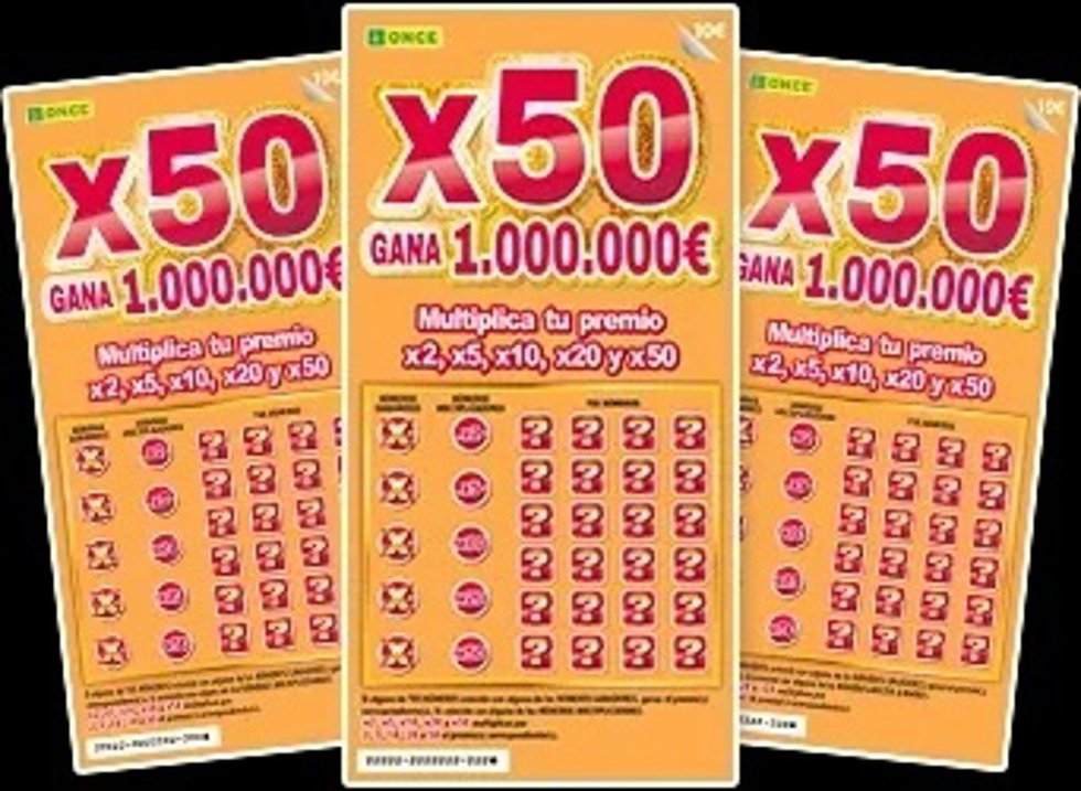 El 'Rasca X50' de la ONCE deja en Cabuérniga un millón de euros