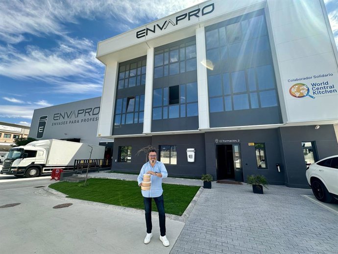 Antonio Otero en las instalaciones de Envapro