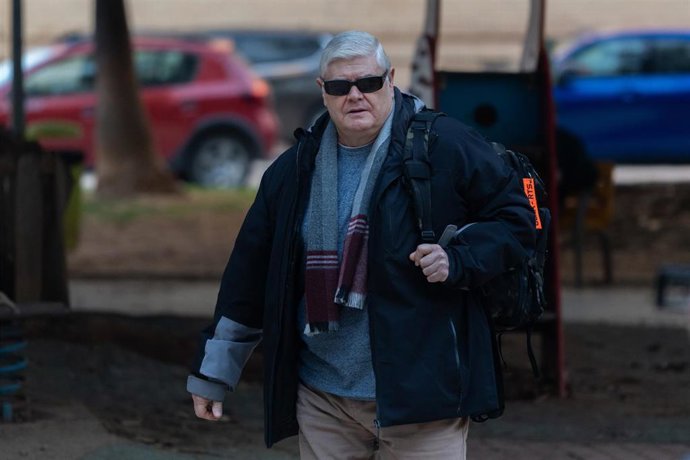 Basset a su llegada a los juzgados de Catarroja para testificar por la dana