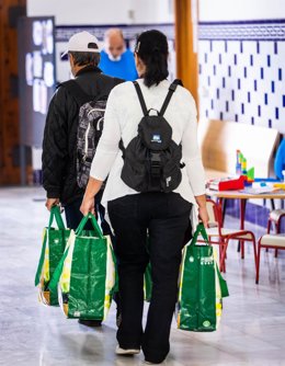 Personas atendidas en Casa Caridad