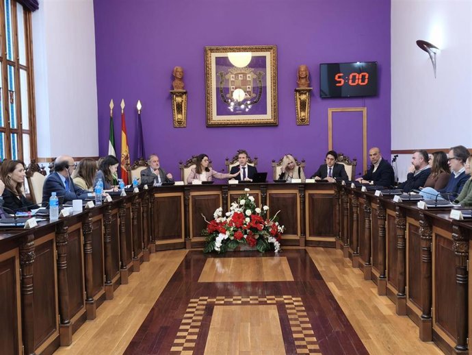 Imagen del pleno de presupuestos