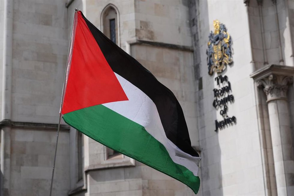 Archivo - Bandera palestina