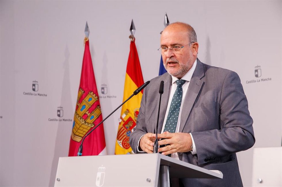 El vicepresidente primero del Gobierno de C-LM, José Luis Martínez Guijarro.