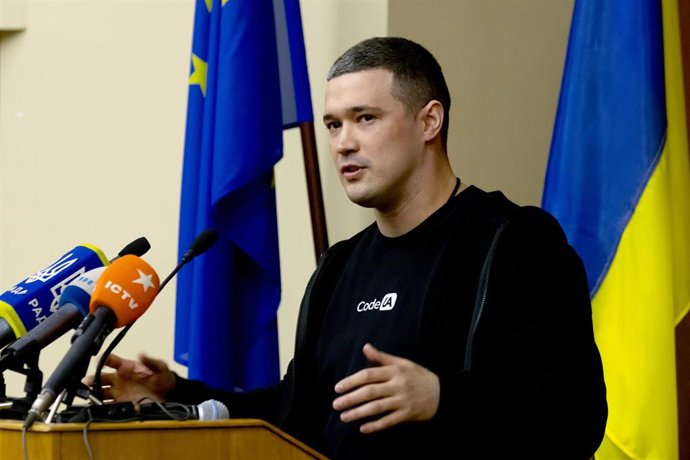 Archivo - Mijailo Fedorov, ministro de Defensa de Ucrania.