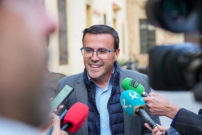 Archivo - L'ex-secretari general del PSOE a Extremadura Miguel Ángel Gallardo 