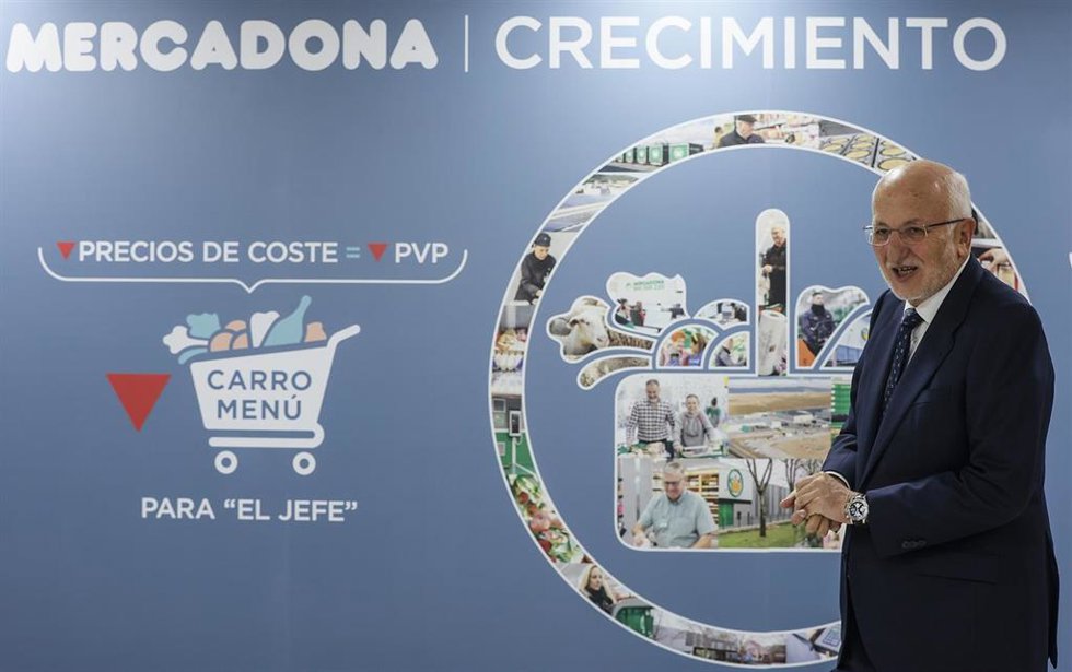 Archivo - El presidente de Mercadona, Juan Roig, en imagen de archivo.