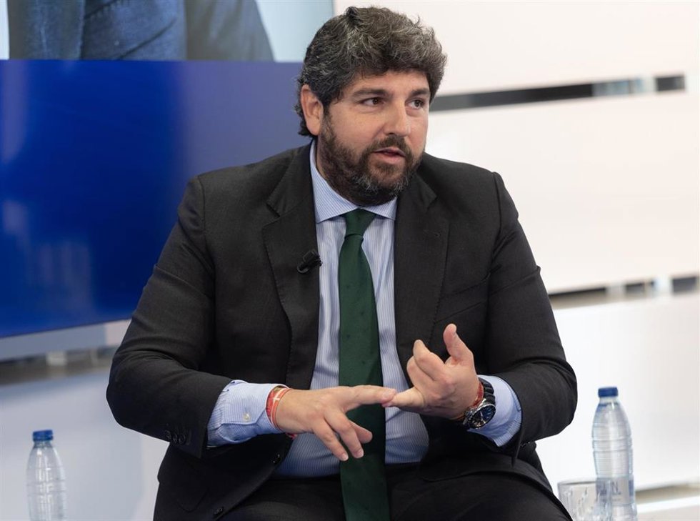 Archivo - El presidente de la Región de Murcia, Fernando López Miras