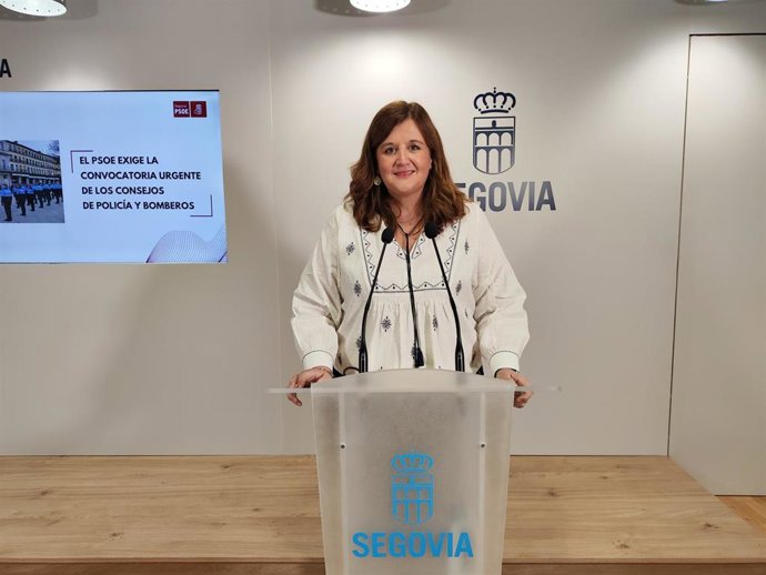 La portavoz municipal socialista, Clara Martín.