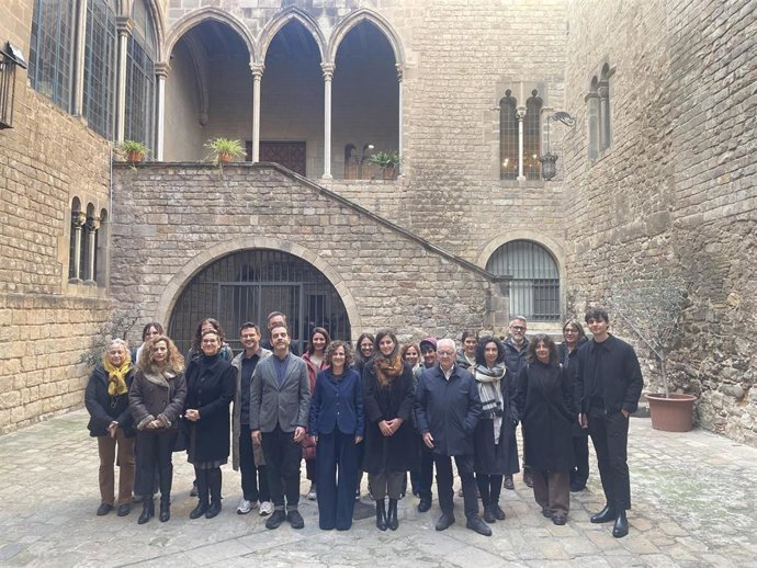 Presentación del proyecto arquitectónico de la Casa de les Lletres de Barcelona, con la consellera Sònia Hernández
