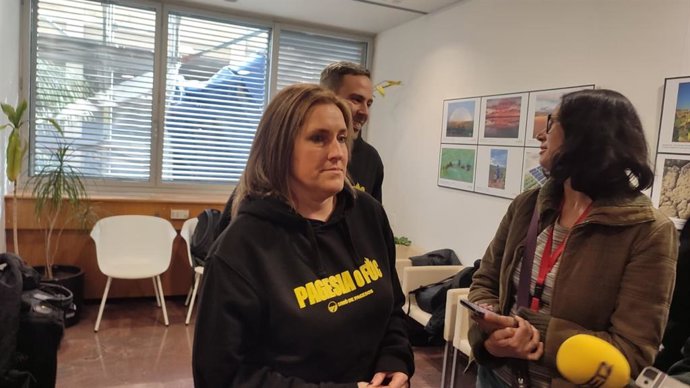 La coordinadora nacional de Unió de Pagesos, Raquel Serrat.