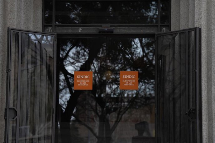 Archivo - Fachada de la sede de la sindicatura de Greuges en paseo Lluís Companys 7, a 9 de febrero de 2024, en Barcelona, Catalunya (España).