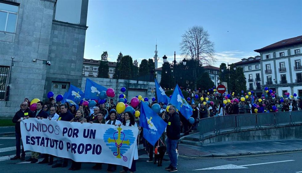 Manifestación de médicos convocada por el Simpa