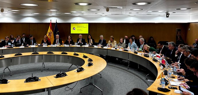 Un momento de la reunión del Consejo de Política Fiscal y Financiera