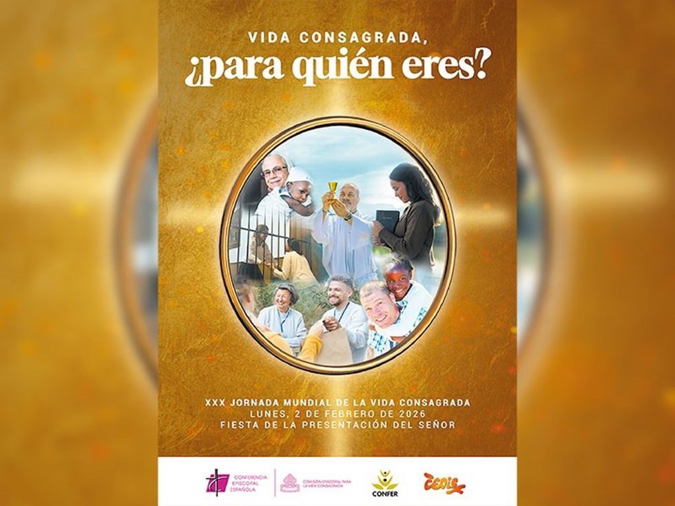 Cartel de la Jornada para la Vida Consagrada 2026.