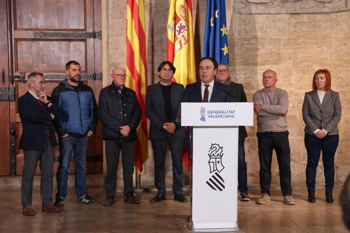 El 'president' se reúne este miércoles por la tarde en el Palau de la Generalitat con representantes de las asociaciones agrarias AVA-Asaja, La UNIÓ, Asaja Alicante, CCPV-COAG, UPA-PV y la Federación de Cooperativas Agroalimentarias