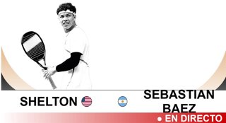 Ben Shelton - Sebastian Baez: resumen y estadísticas del partido de Cuartos de final de ASB Classic