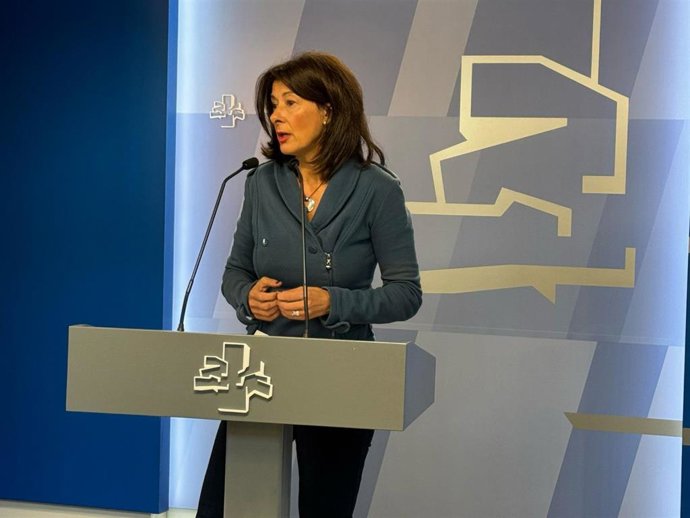 Archivo - La parlamentaria del PP Laura Garrido