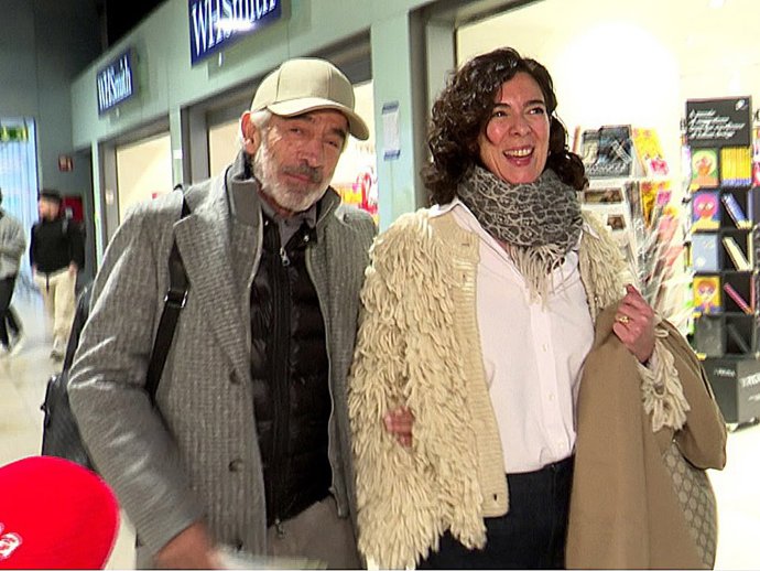 Imanol Arias y su mujer, Nélida Grajales