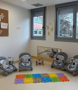 Apertura de la escuelina 'Los Nuberinos,' situada en el Colegio Público Asturias, en el distrito Gijón-Sur.