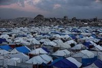 Save the Children denuncia la muerte de palestinos por las tormentas y el derrumbe de edificios en Gaza