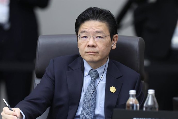 Archivo - El primer ministro de Singapur, Lawrence Wong, en una imagen de archivo.